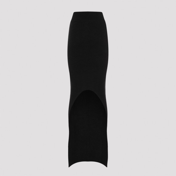 Rick Owens High Waist Skirt With Subtle Slit - NWT - Picture 2 of 3